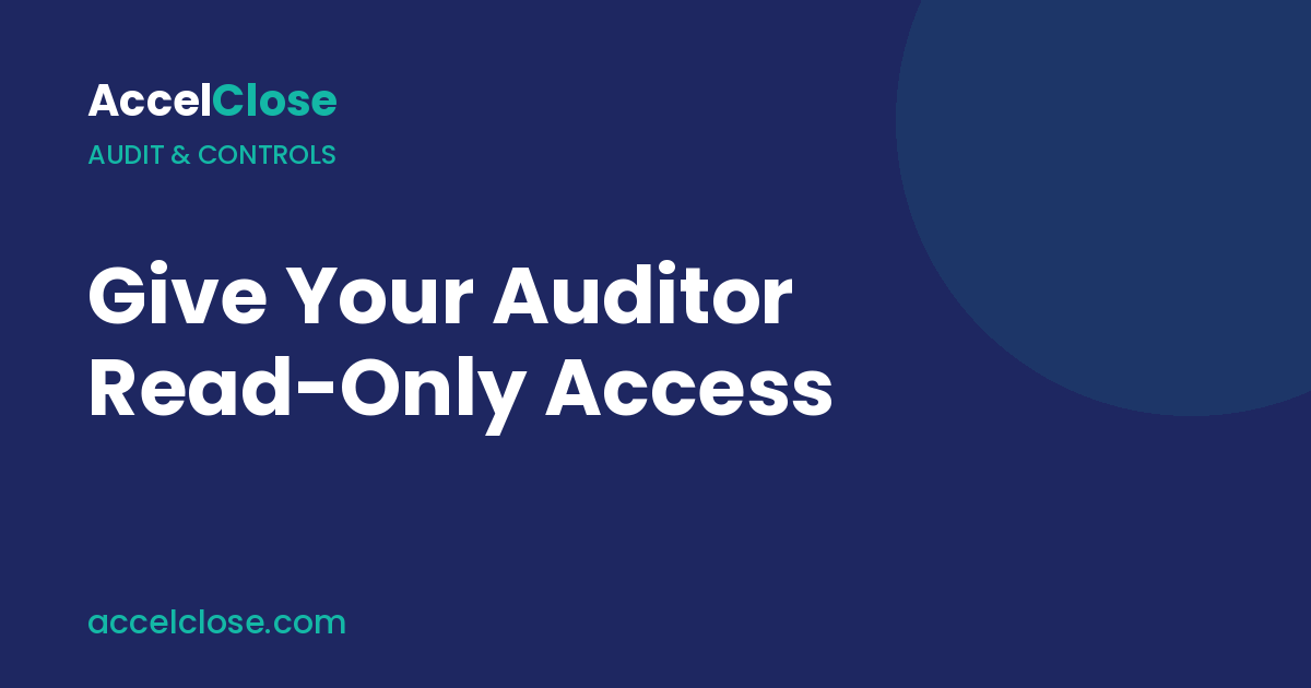 An auditor reviewing schedules in a read-only view